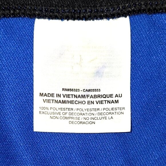 Nike Golf Dri-Fit Moisture Wicking 1/4 Zip Sweatshirt Royal Blue Men's Size XL - Picture 10 of 10